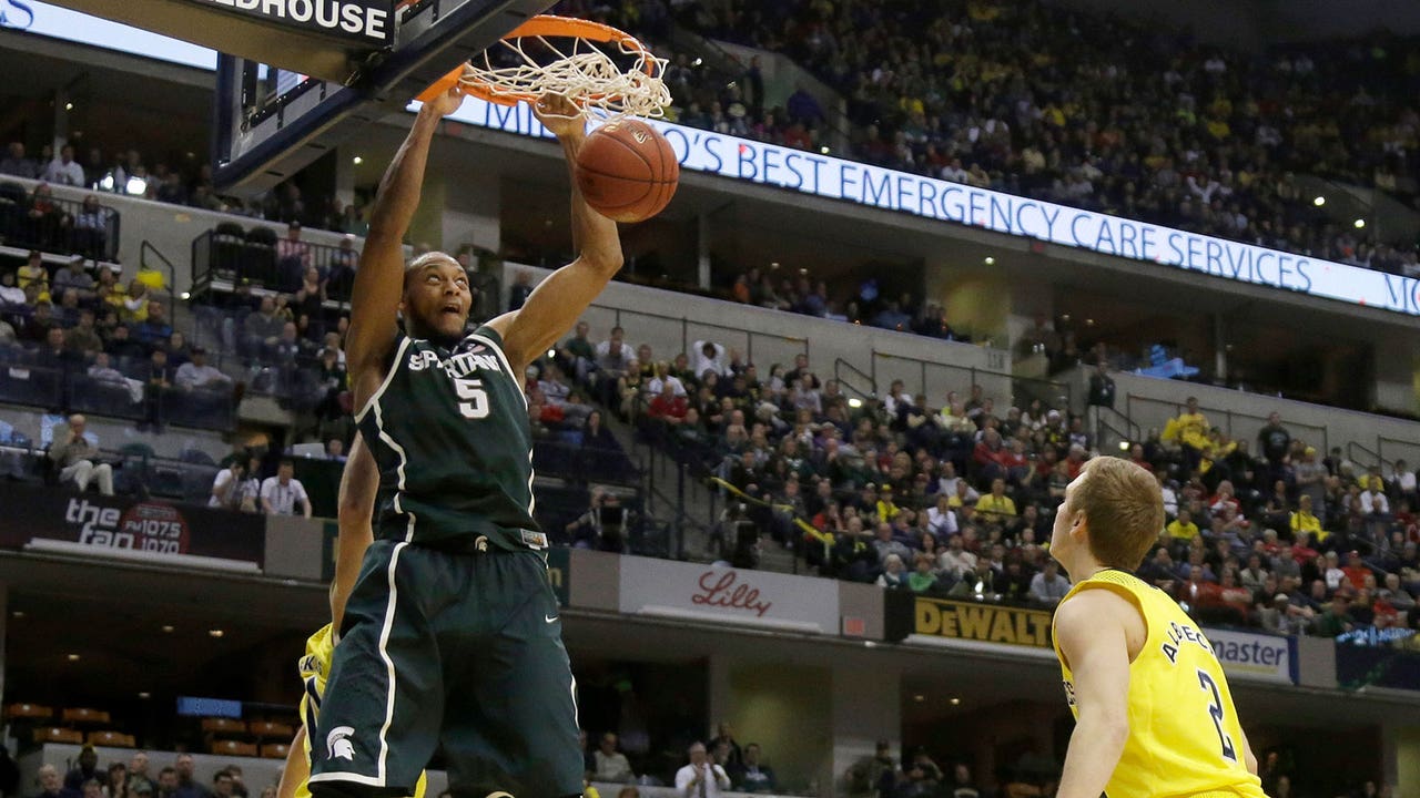 Spartans rout Wolverines for Big Ten tournament title